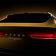 A render of the red tail lights on the Drako Dragon SUV.
